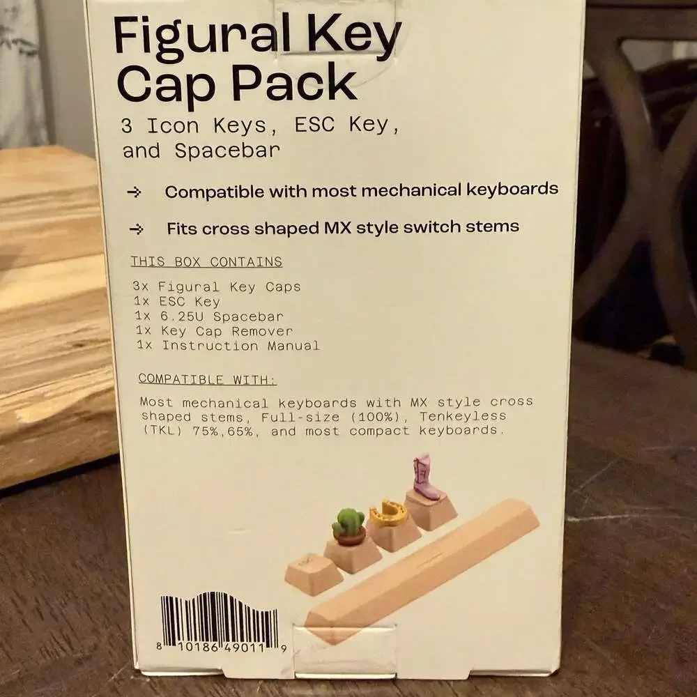 Lot Of 5 - North Figural Key Cap Pack